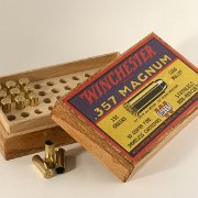 Reproduction Winchester .357 Magnum label.